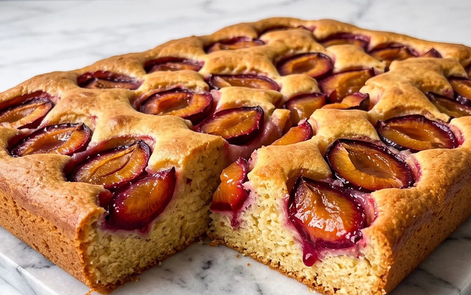 Schneller Pflaumenkuchen vom Blech – Saftig & Einfach