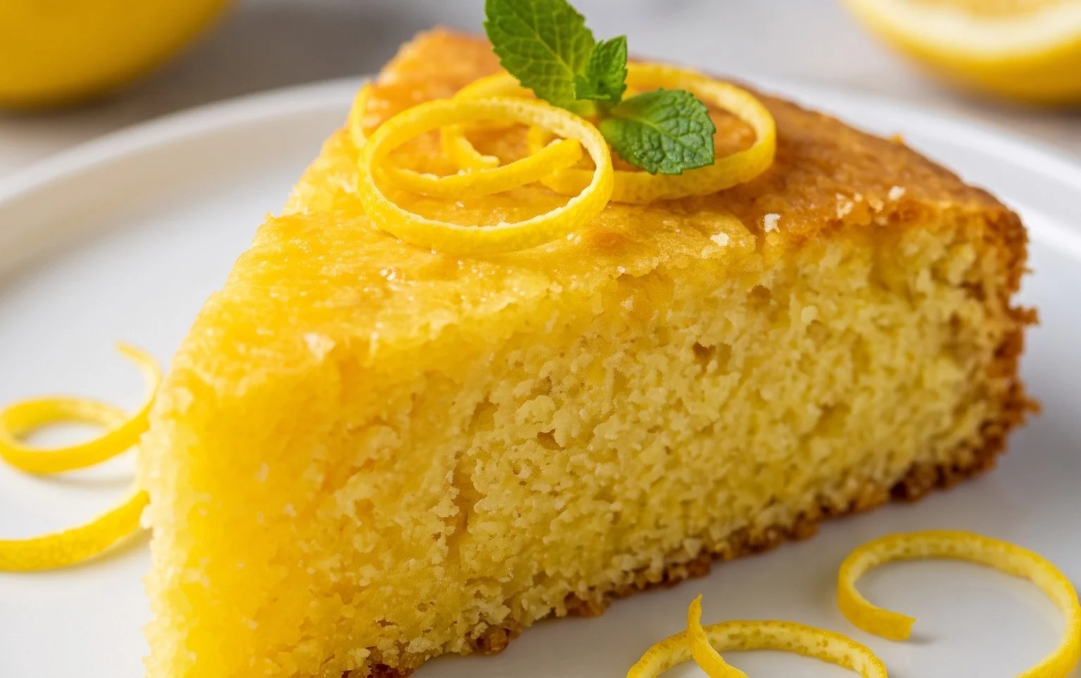 Zitronenkuchen - erfrischend saftig